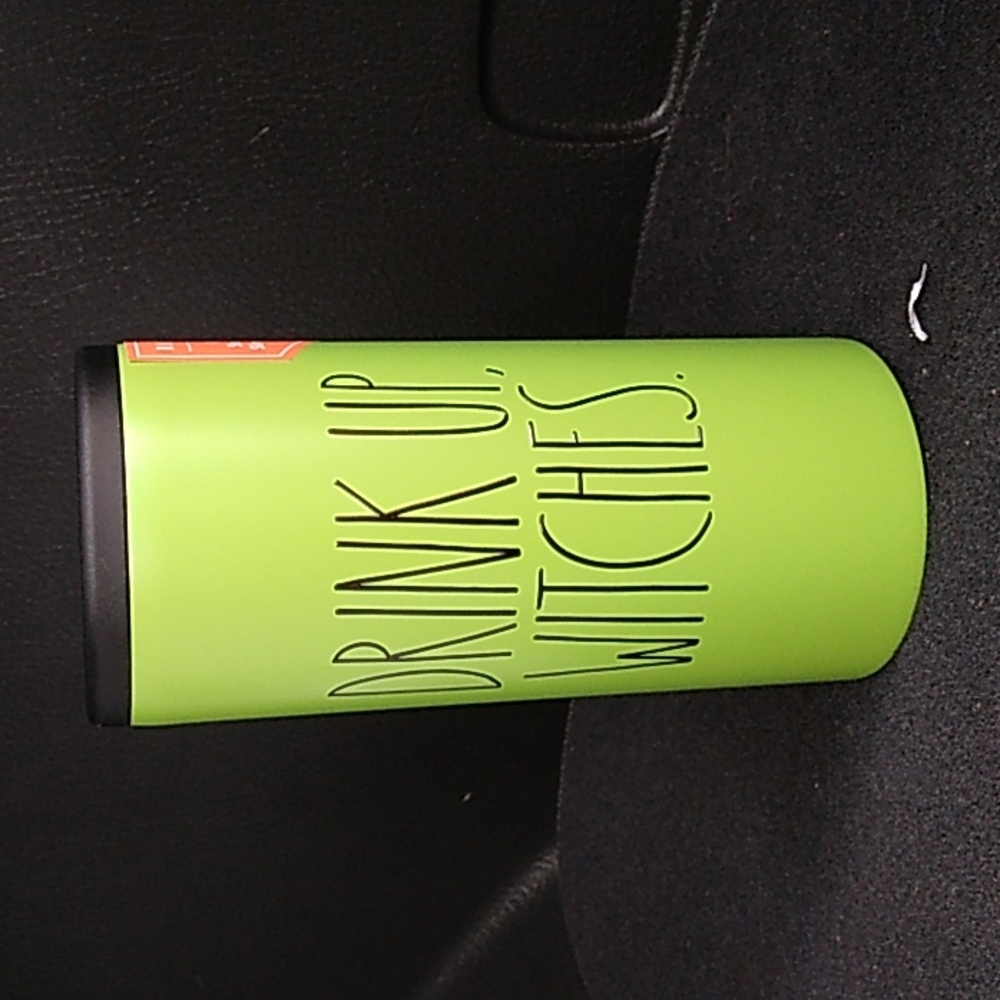 Rae Dunn insulated stainless steel slim-can cooler